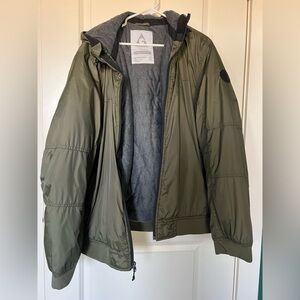 Gerry Weber Men's Khaki Puffer Jacket